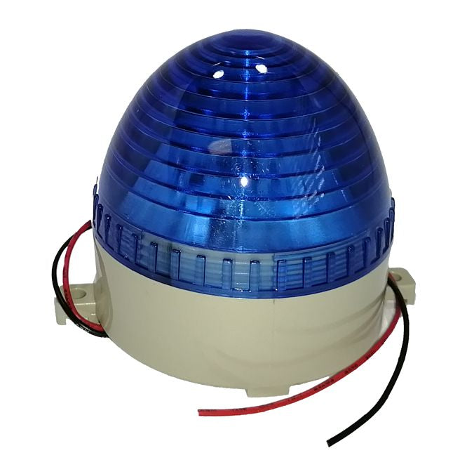 Swan Electric Industrial Strobe / Beacon LED 12V 70mm Blue