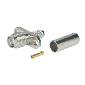 EIE Socket Sma Panel Mount Flange Crimp