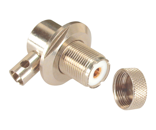EIE 5mm Uhf Panel Mount Socket Twist Solder Type with Cover