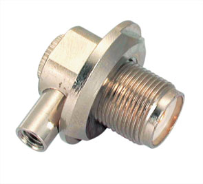 EIE Uhf-Socket Twist on Panel Mount Right-Angle RG58U
