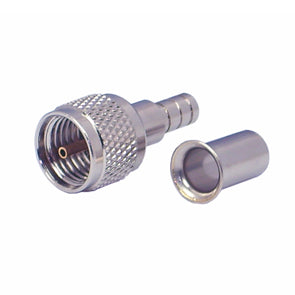 EIE Uhf-Plug(Mini) PL259m Crimp & Solder 5mm