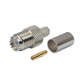 EIE Uhf-Socket(Mini) Crimp 5mm RG58