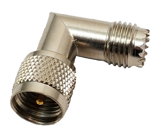 EIE Adapter Mini Uhf-Socket to Mini Uhf-Plug Right-Angle
