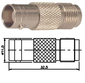 EIE Adapter BNC-Socket to Tnc-Socket