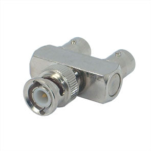 EIE Adapter BNC-Plug to 2X BNC-Socket Str T-Junction