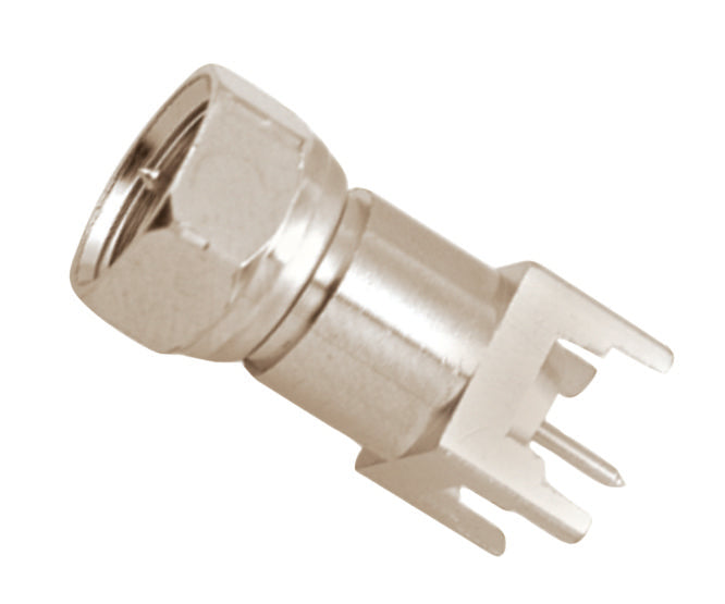EIE Plug F-Type PCB Mount Straight 5-PIN