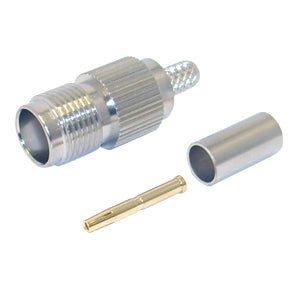 EIE Tnc-Socket Crimp RG174 3mm 3-PC