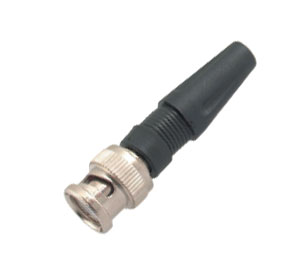 EIE Plug BNC I/L Strain Rel Crimp