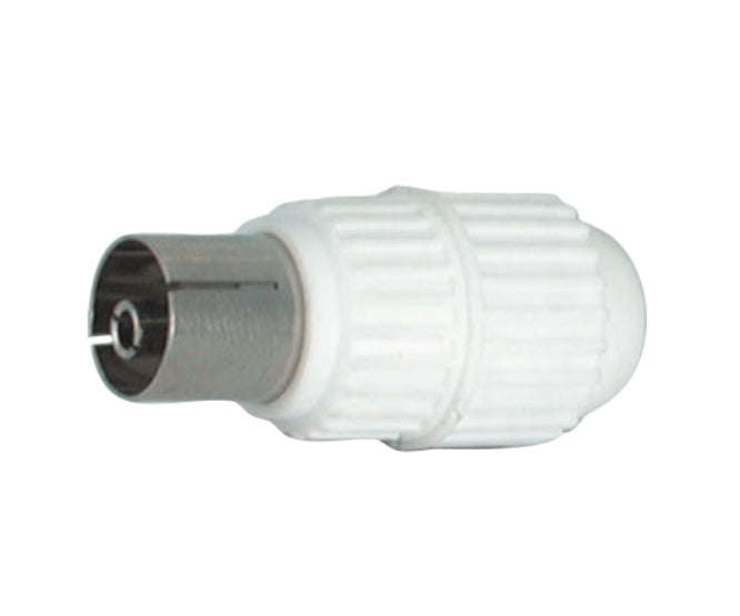 EIE Plug TV-Coax in-Line Metal/Pla