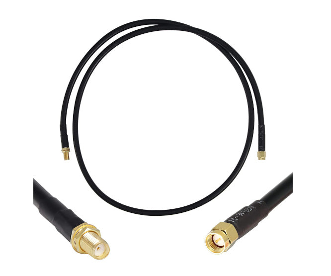 EIE Sma Lead RG174 50-OHM Plug-Socket 1m