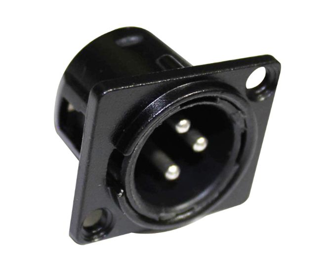 EIE Plug / Male Xlr 3-PIN P/Mount