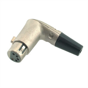 EIE Socket Xlr Mic Right-Angle 5W