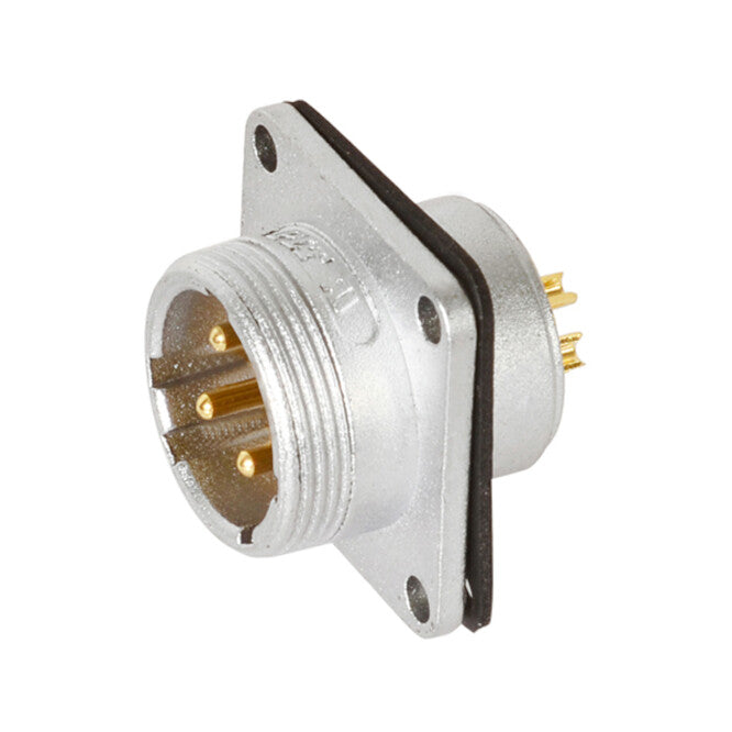 EIE Circular Power Connector M22 3W Plug Panel Mount