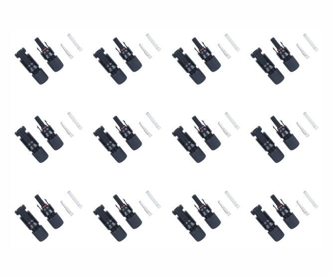 EIE In-Line MC4 PV / Solar Connector Set IP67 - 1000/BAG