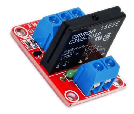 Keyestudio Solid-State Relay (Red) 240VAC 2A