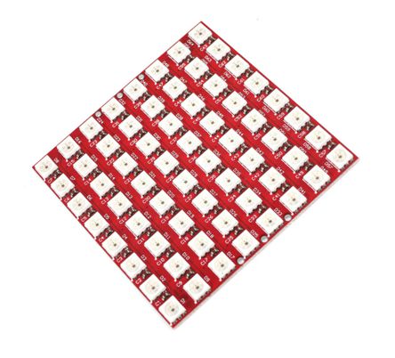 Keyestudio 2812-8x8 Full Color Rgb / LED Module (Red PCB)