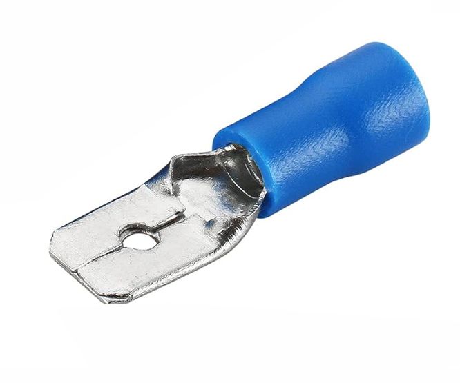 Guosai Terminal Pre-Ins Push-on Blue 6.3mm - Single Piece