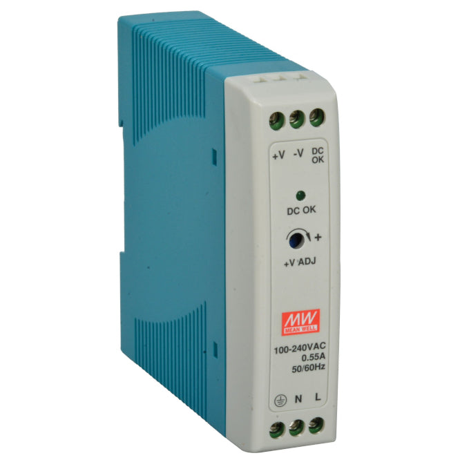 Mean Well DIN Rail Power Supply MDR-20 20W