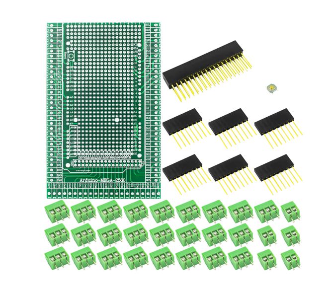 EIE 2-SIDE MEGA2560 R3 Shield Board Kit