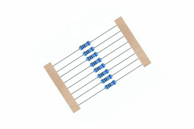 HKR Metal Film Resistor 1/4W, 1%, 4.12kΩ-15MΩ