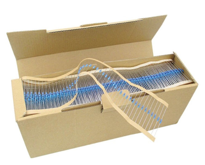 EIE Resistor 1/4W Round M/F 1% 3K9 - 5K/BOX