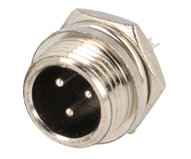 EIE M13 Mini Mic Panel Mount Plug
