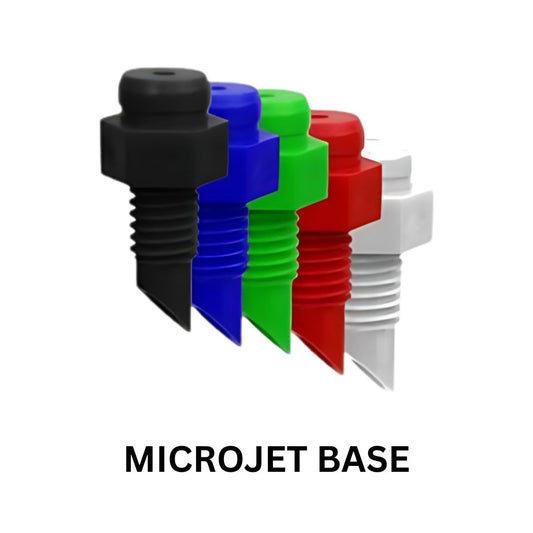 Microjet Base – Orifice Nozzle Base Unit 0.8mm to 2.3mm (BB01–BB05)