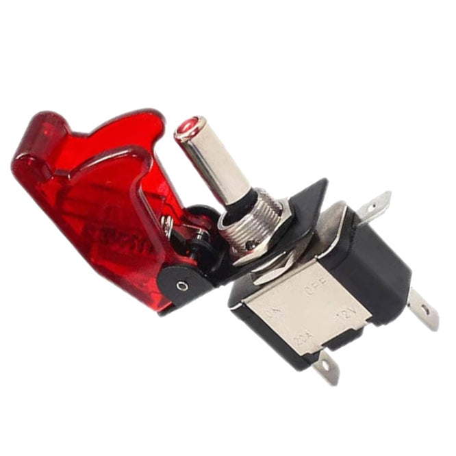 EIE Toggle Switch Red with Safety Protector