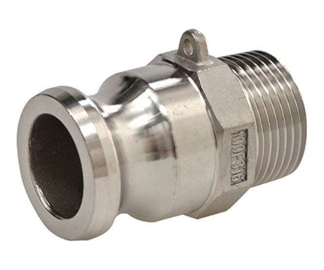EIE 1/2' Camlock Male Coupler with Male Thread