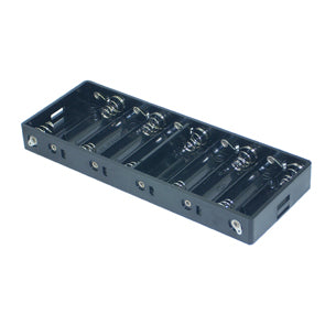 EIE Hold Bat 10XAA Sold Bk 1x10