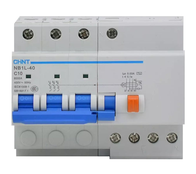 Chint Earth Leakage 6kA 3P+N 25A Xxma