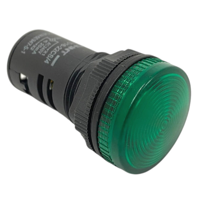 Chint Pilot Light High Green LED 22mm 230V AC/DC