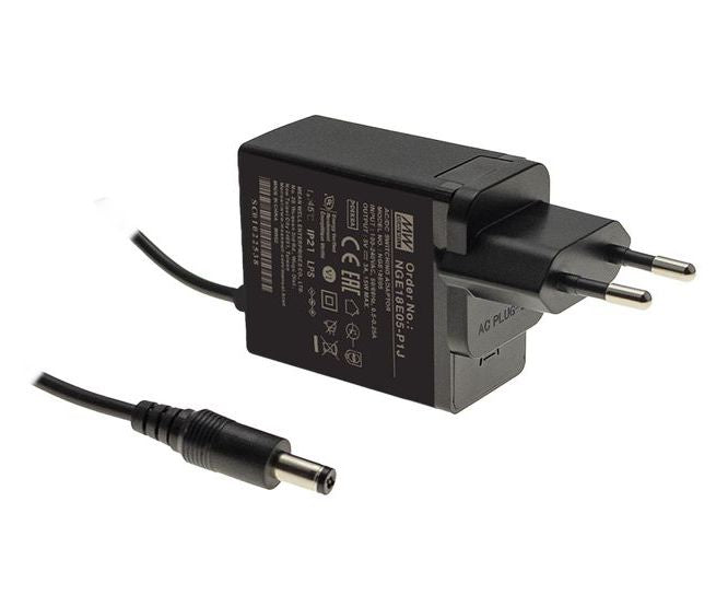 Mean Well Wall-Mount Power Adapter 12V