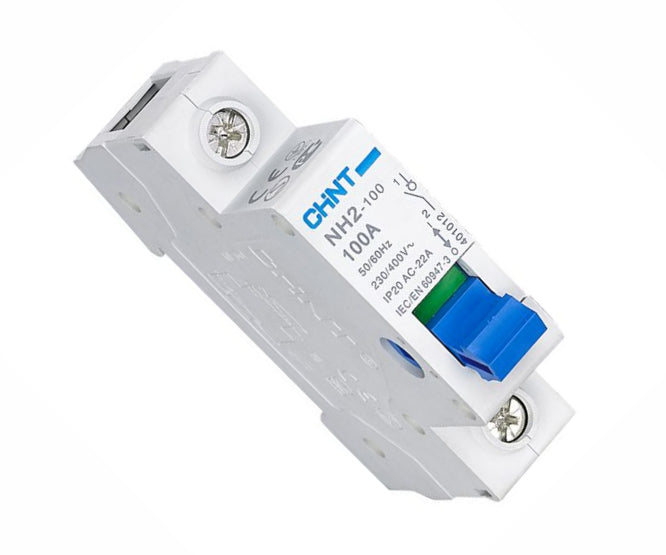 Chint Mini DIN Rail Isolator 100A 1P 2kV