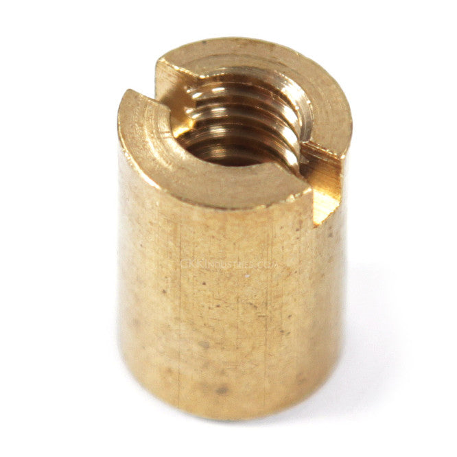 CS 4mm Slotted Flat Countersink Nut