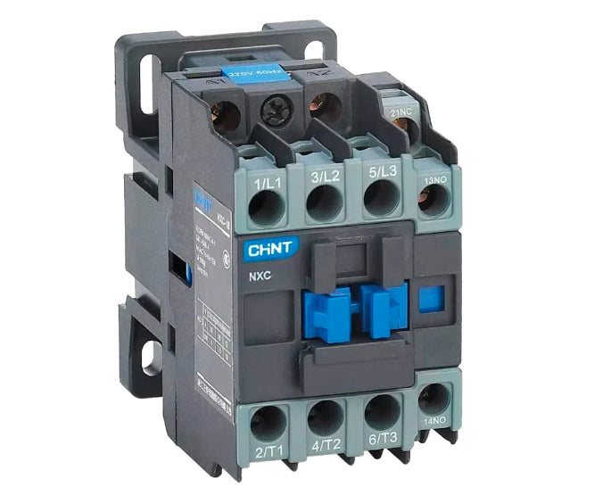 Chint Contactor DIN Rail 3P 1N.C / 1N.O 18A with 240VAC Coil