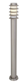 Eurolux Stainless Steel Grid Outdoor Pole and Pedestal – Pole 1000mm