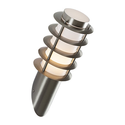 Eurolux Stainless Steel Grid Outdoor Wall Light – Vertical 330mm