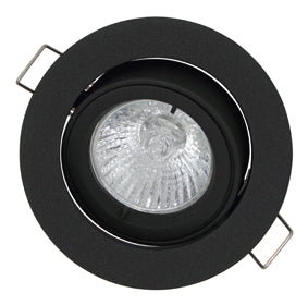 Eurolux Jupiter Outdoor Downlight 94mm Dia – Black