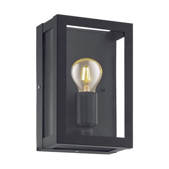 Eurolux Alamonte1 Outdoor Wall Light – Black