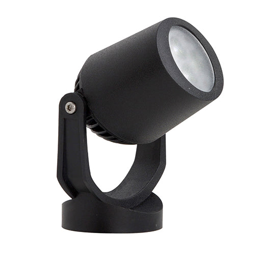 Fumagalli Minitommy black outdoor ground spot GU10 LED