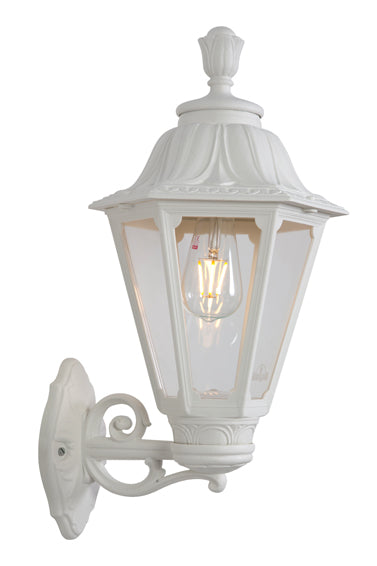 Fumagalli Bisso/Rut Up Outdoor Wall Lantern – White