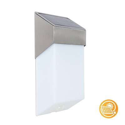 Eurolux Solar Sostel Outdoor Wall Light 120mm – Stainless Steel