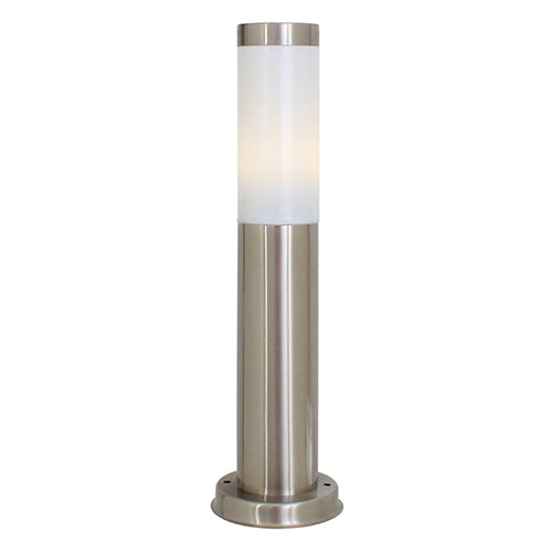 Eurolux Stainless Steel Plain Outdoor Bollard, Pedestal and Pole – Pedestal 445mm