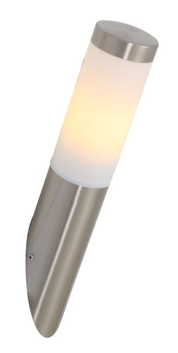 Eurolux Stainless Steel Plain Outdoor Wall Light – Vertical 405mm