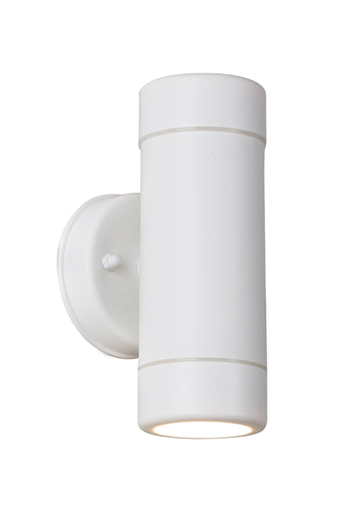 Eurolux Outdoor GU10 LED Wall Light – Up & Down, White