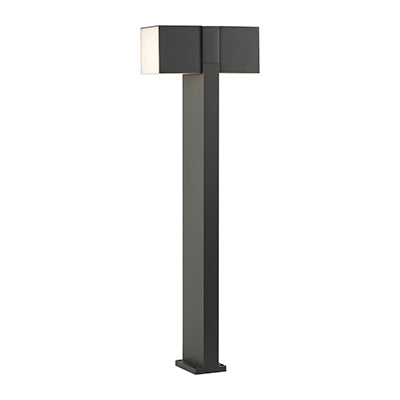 Eurolux Cuba 2LT Outdoor Bollard – Grey