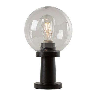 Eurolux Outdoor 200mm Bowl Fitting – Pillar Mount, Clear