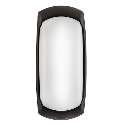 Fumagalli Francy black compact outdoor bulkhead E27
