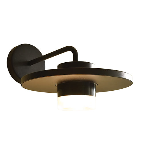 Eurolux Plato Outdoor Wall Light – Matt Black